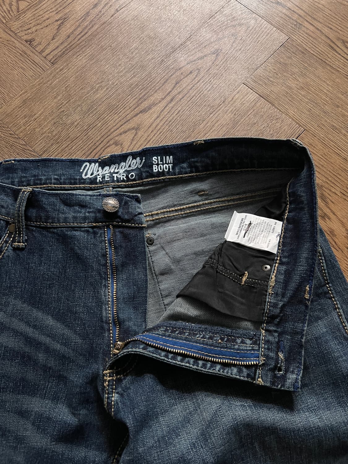 [34]Wrangler USA 랭글러 웨스턴 플레어핏 데님 팬츠 상품이미지4