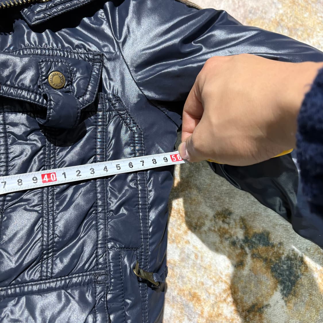 D&G돌체엔가바나 빈티지 패딩자켓 상품이미지8