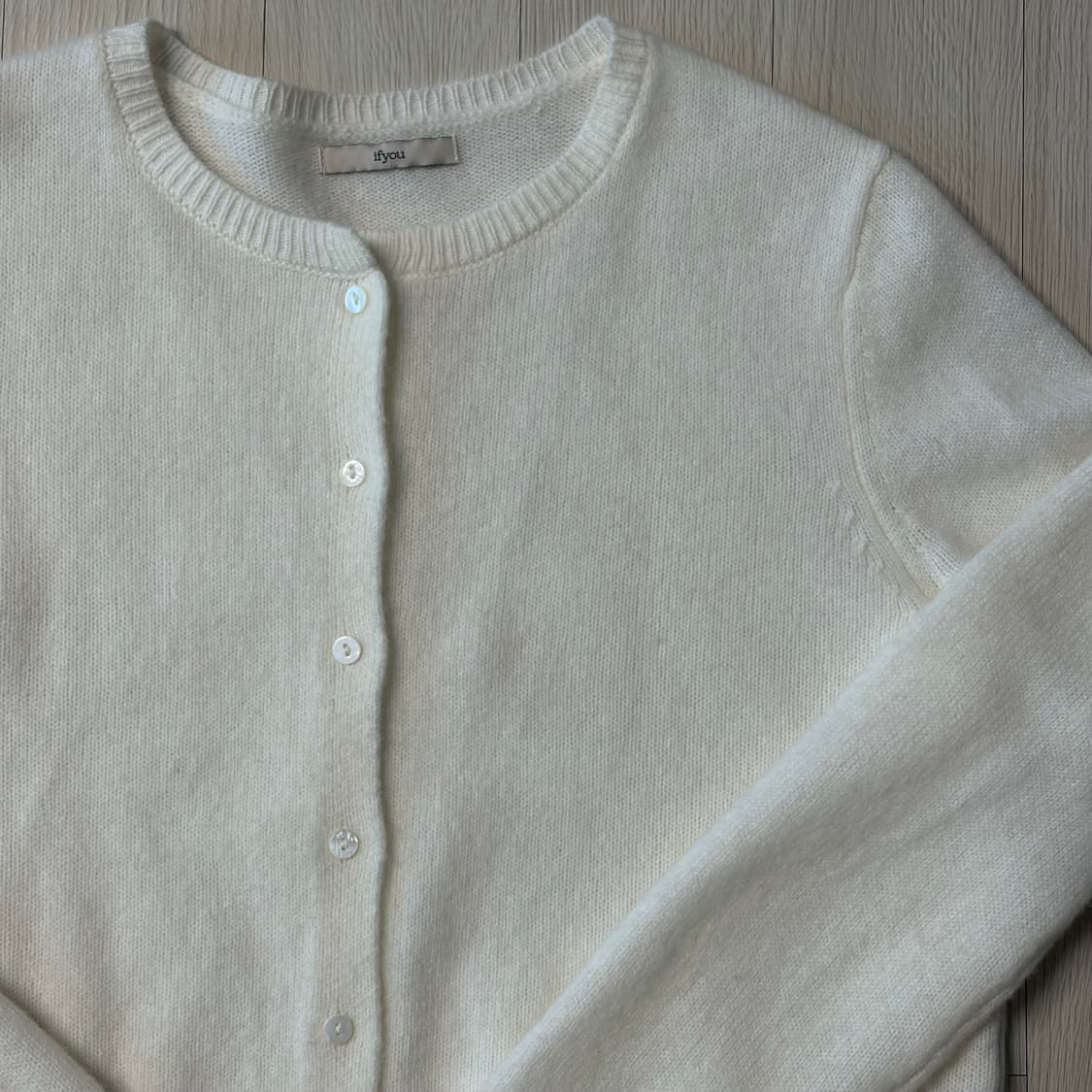보세 아이보리 가디건 이프유 ifyou 상품이미지2