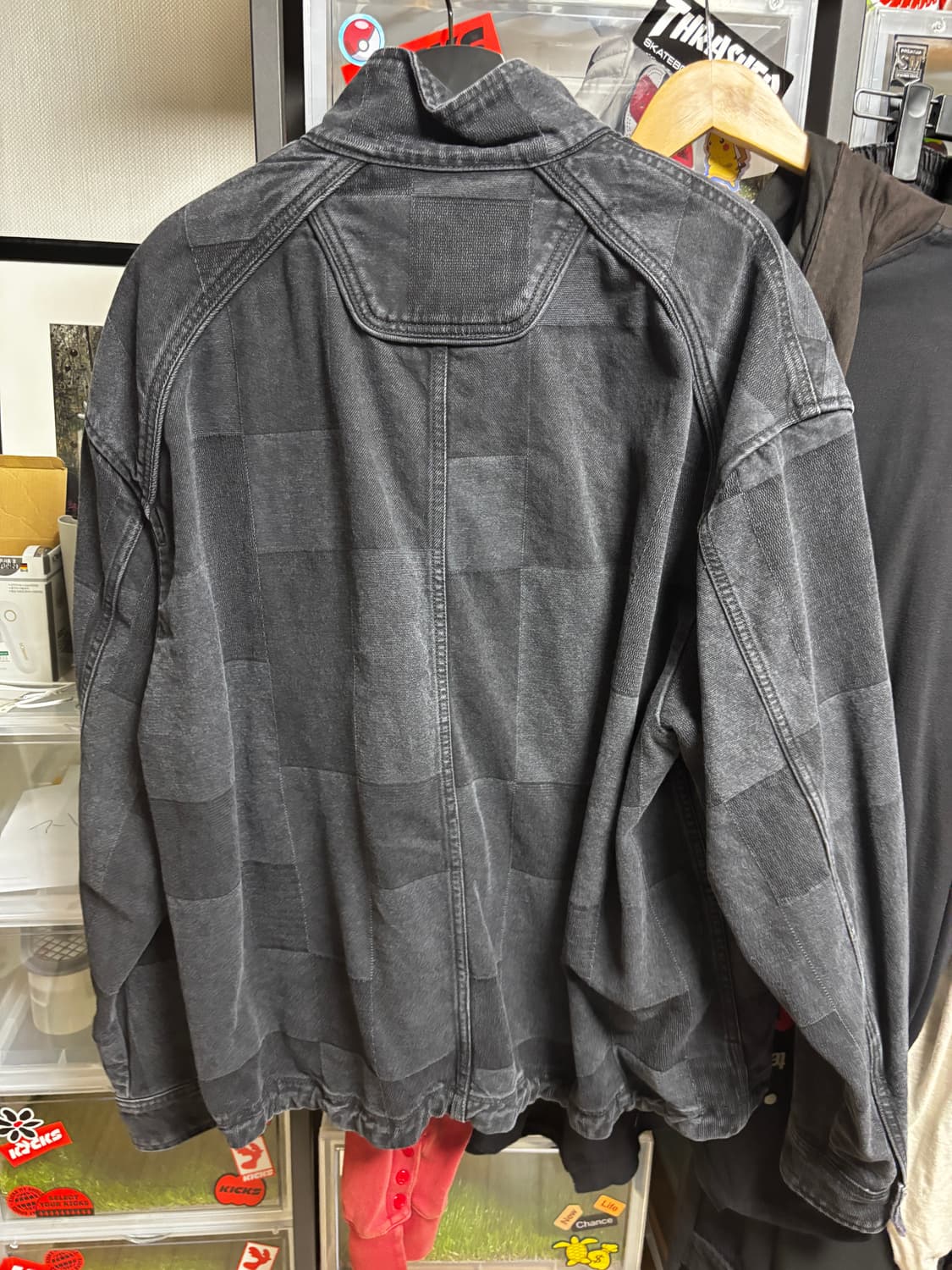 준지 자카드 데님셔츠 사이즈 50  상품이미지2