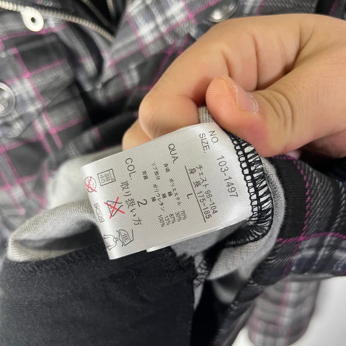 [In The Attic] 인더애틱 체크 레이어 자켓 상품이미지7