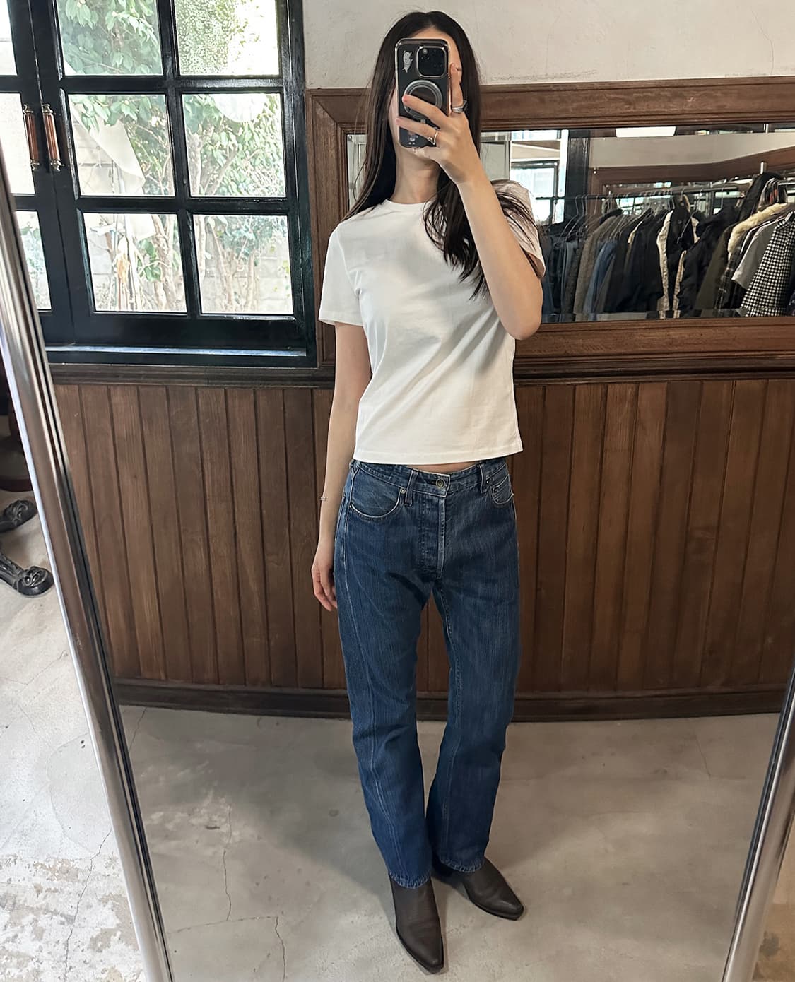 ENGINEERED GARMENTS button fly denim 상품이미지3