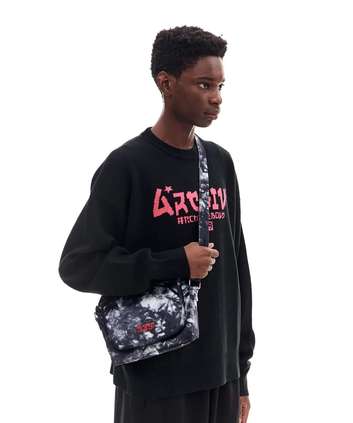 아카이브볼드 939 벨루어 크로스백 가방 상품이미지5