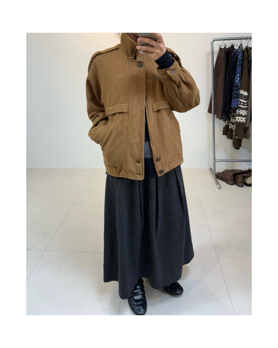 빈티지 울 자켓 상품이미지3