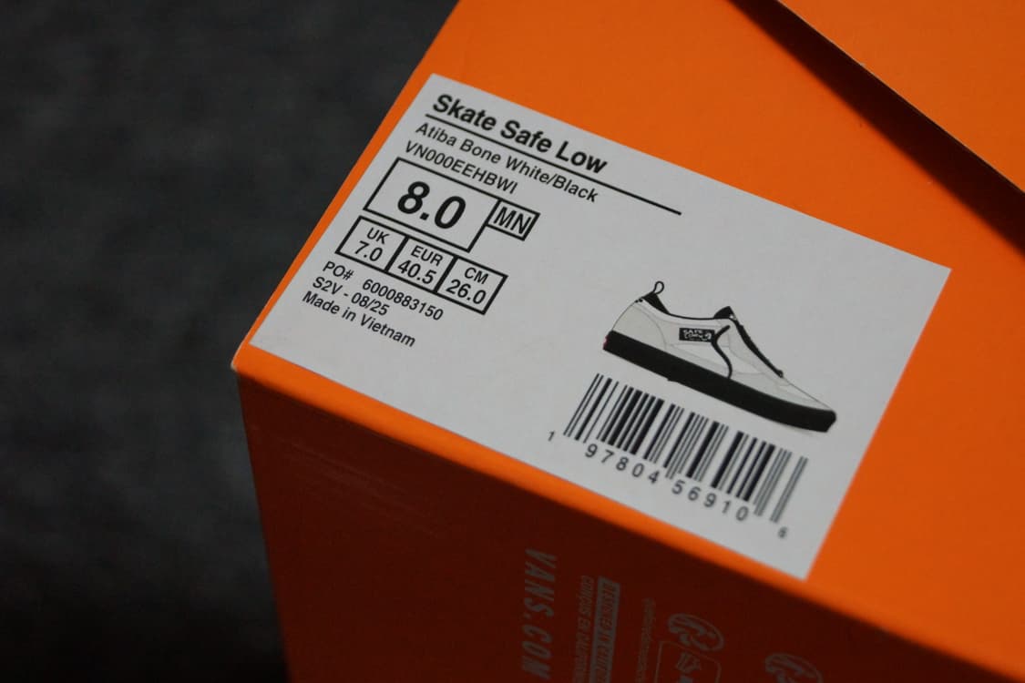 (260)(마지막한점) 반스 X 아티바 스케이트 세이프 로우 상품이미지10
