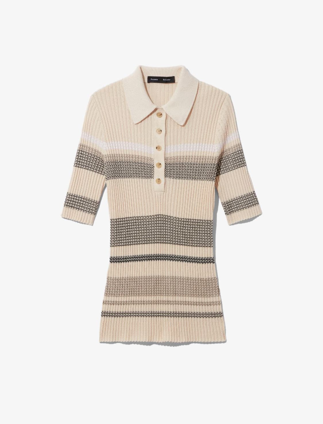 (정품)프로엔자슐러 Proenza Schouler 베이지 폴로탑 상품이미지4
