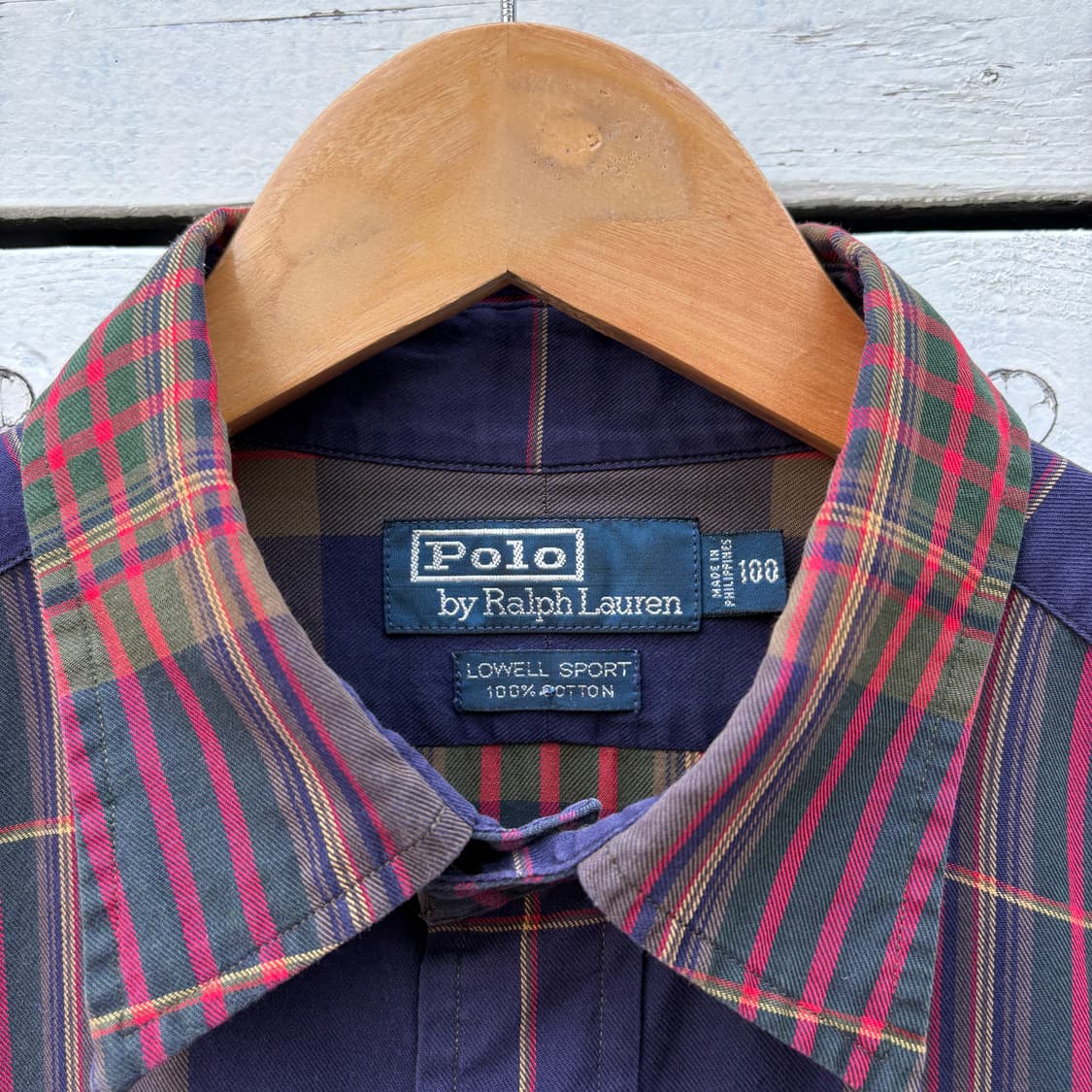 Polo 폴로 체크 셔츠 상품이미지3