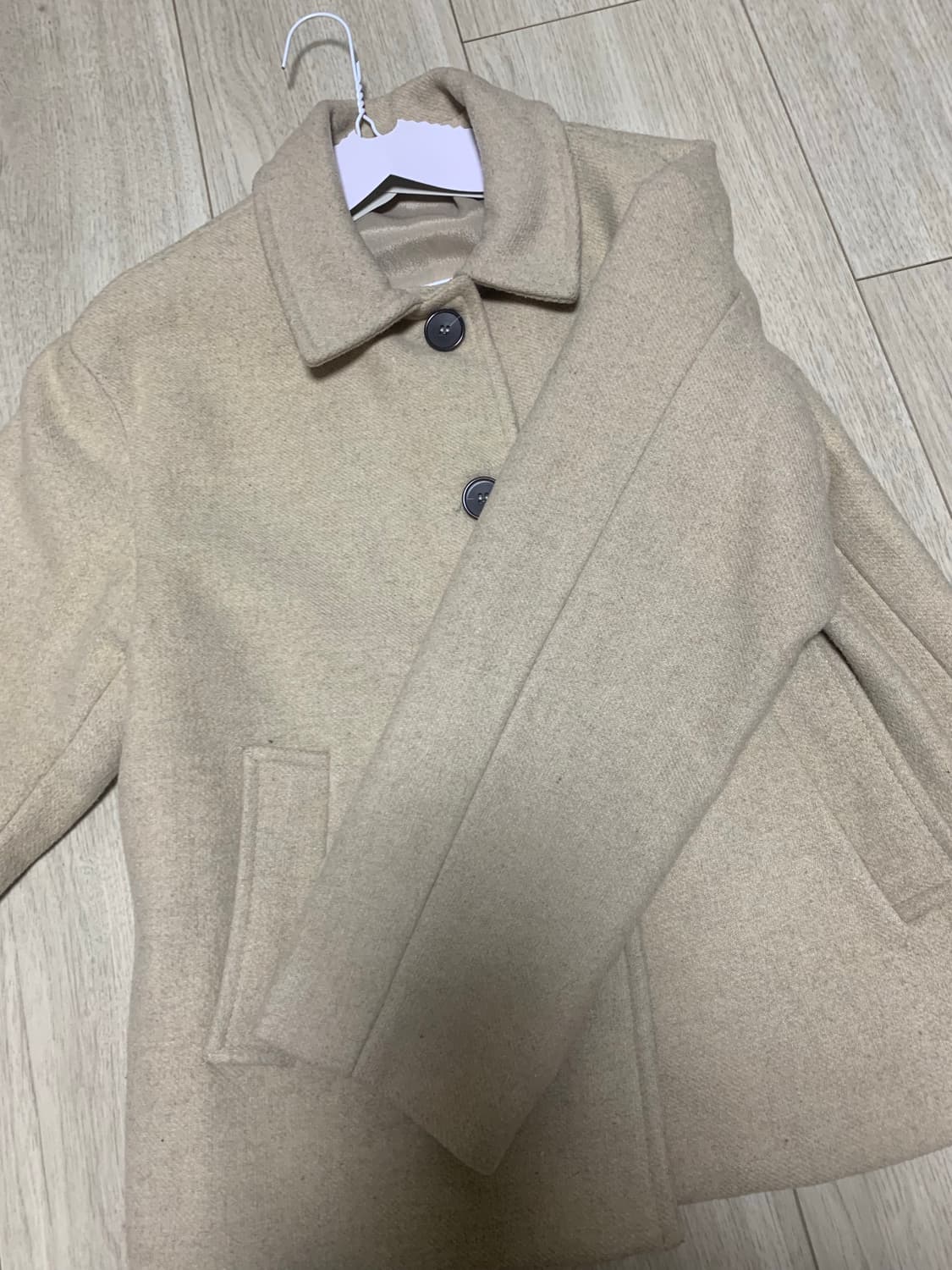 베이지 숏코트 상품이미지6