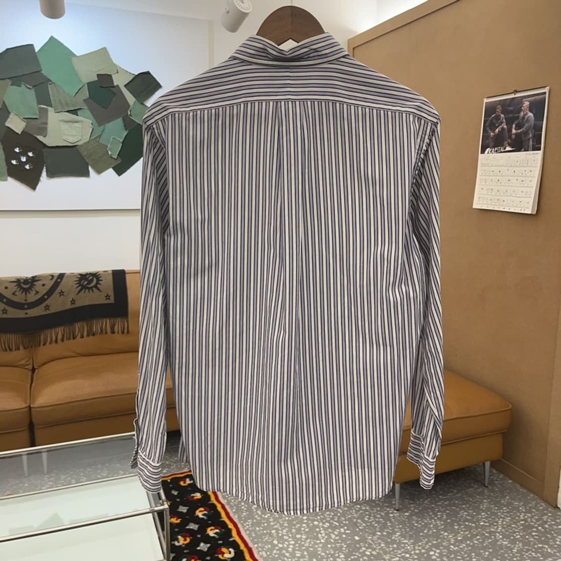 폴로 랄프로렌 YARMOUTH 캐주얼 스트라이프 셔츠 100 C08405 상품이미지4