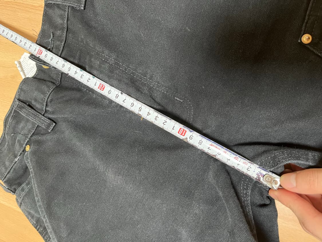 31x30 칼하트 더블니 블랙 B01 BLK 빈티지 상품이미지9