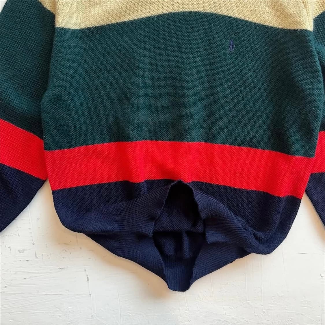 90's 폴로 랄프로렌 멀티컬러 스웨터 상품이미지5