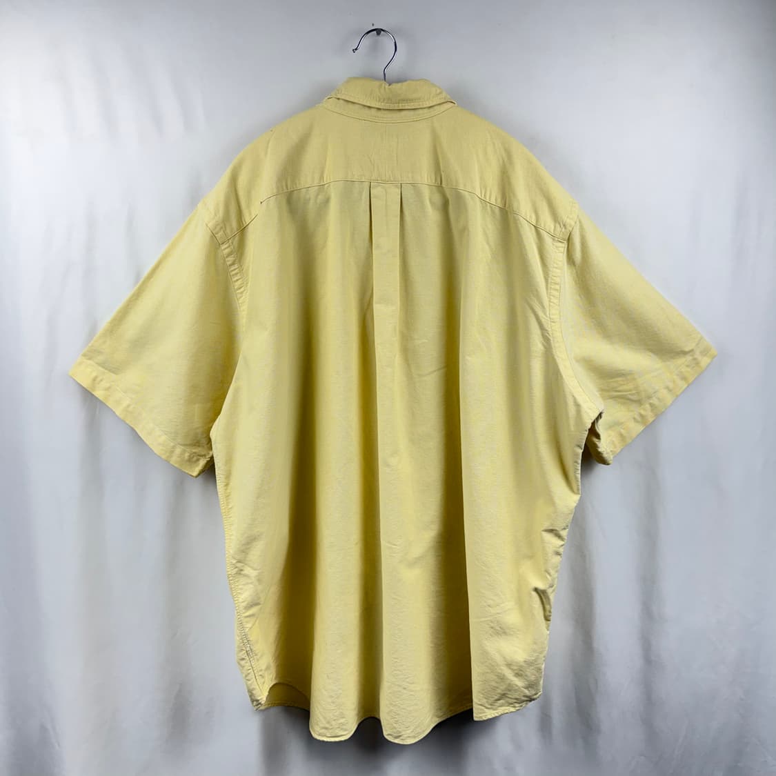 (2XL) 랄프로렌 클래식핏 옥스포드 반팔 셔츠 옐로우 상품이미지5