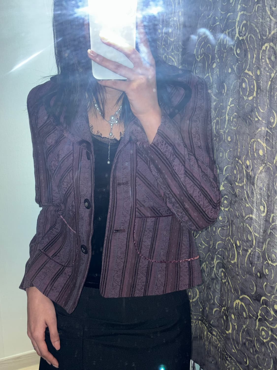 INVEST 히메 퍼플 자켓 상품이미지1