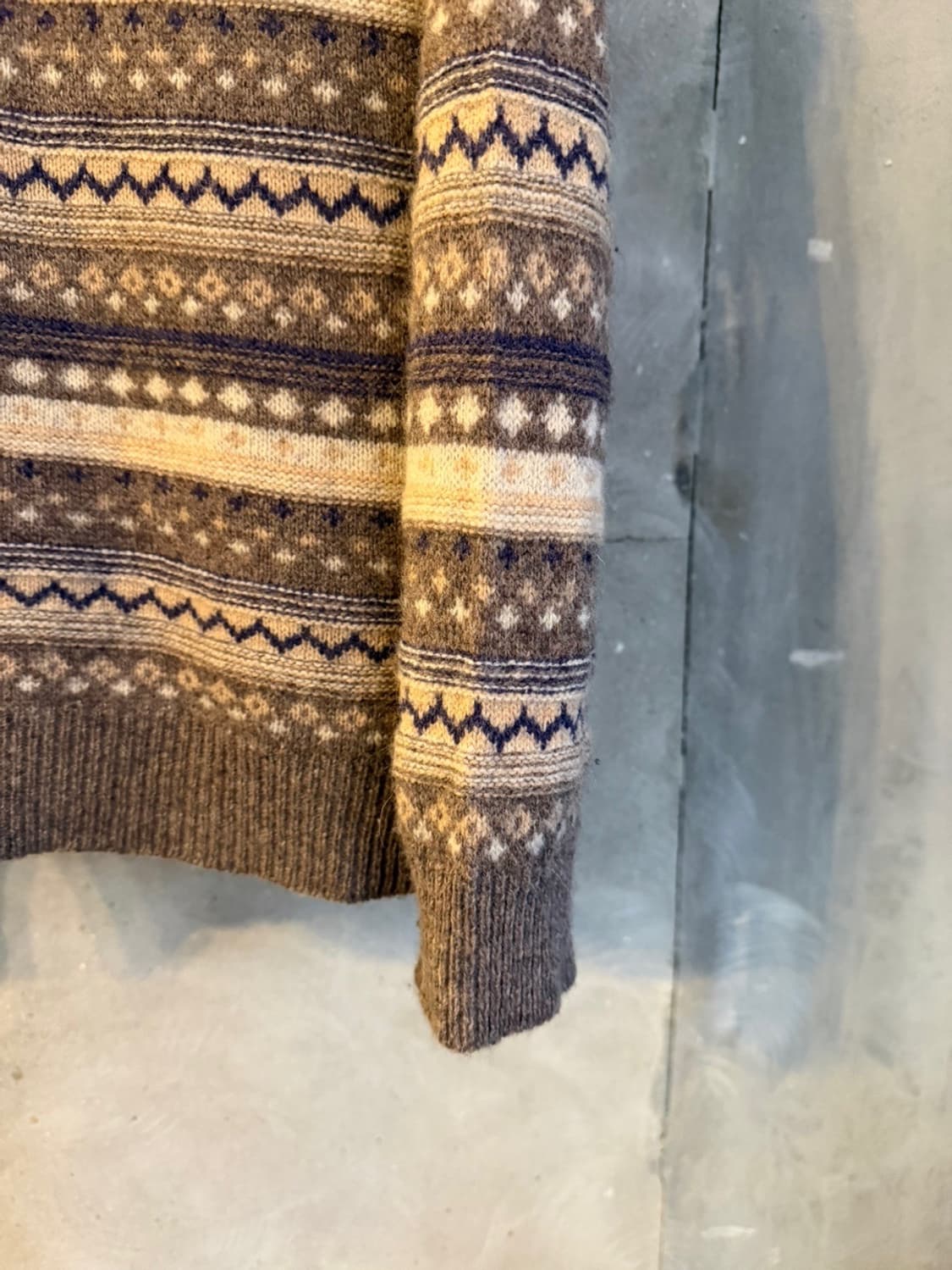 유나이티드 애로우 페어아일 니트 55~66 상품이미지6