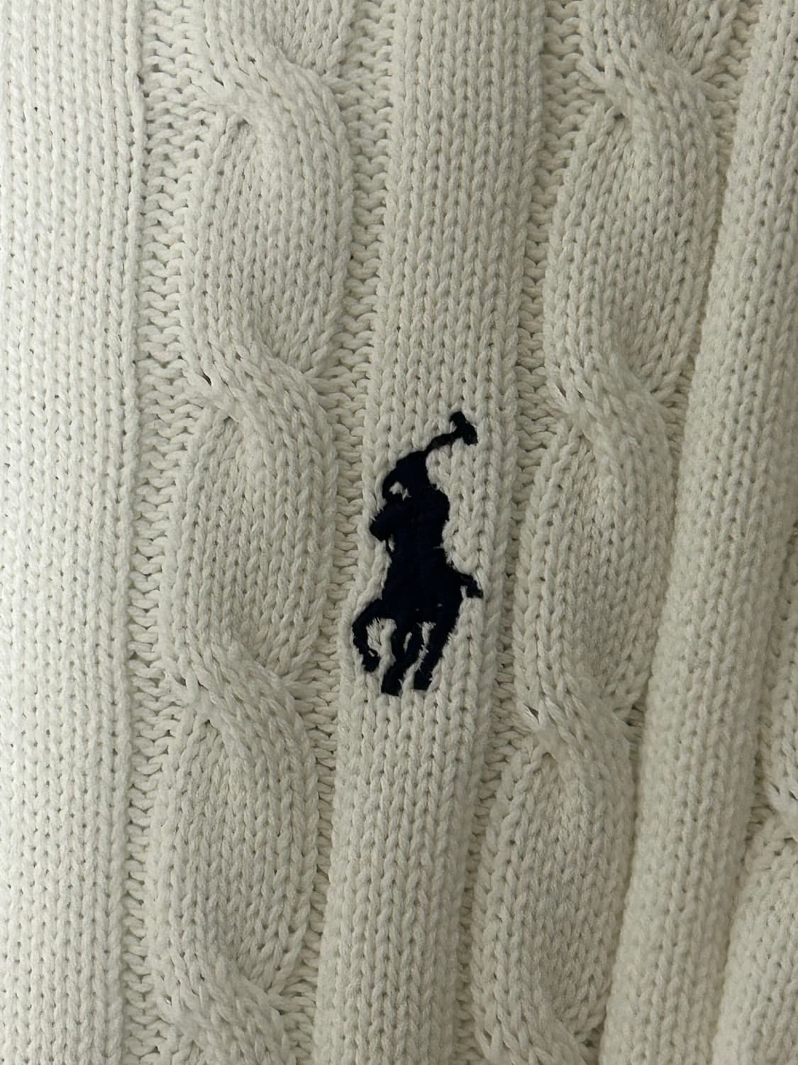 폴로 꽈배기 니트 상품이미지3