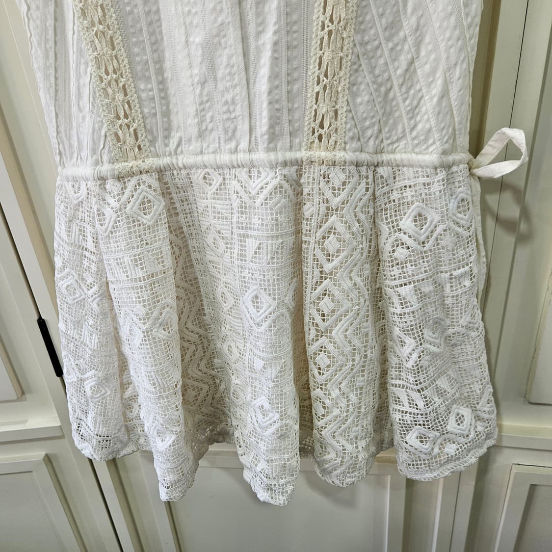 화이트 레이스 원피스 상품이미지4