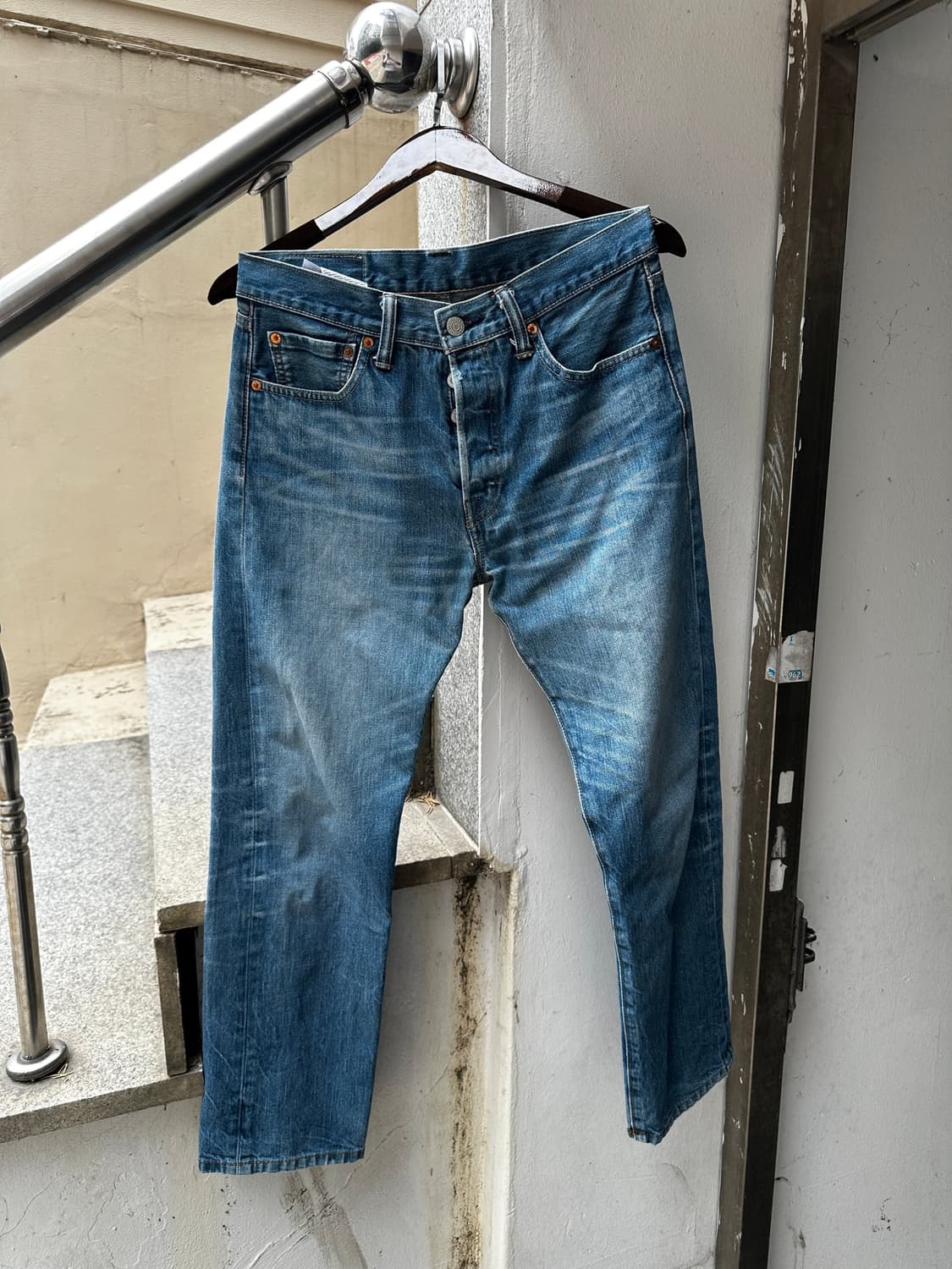 Levi’s 501 워싱 데님 팬츠 mexico w29 상품이미지1