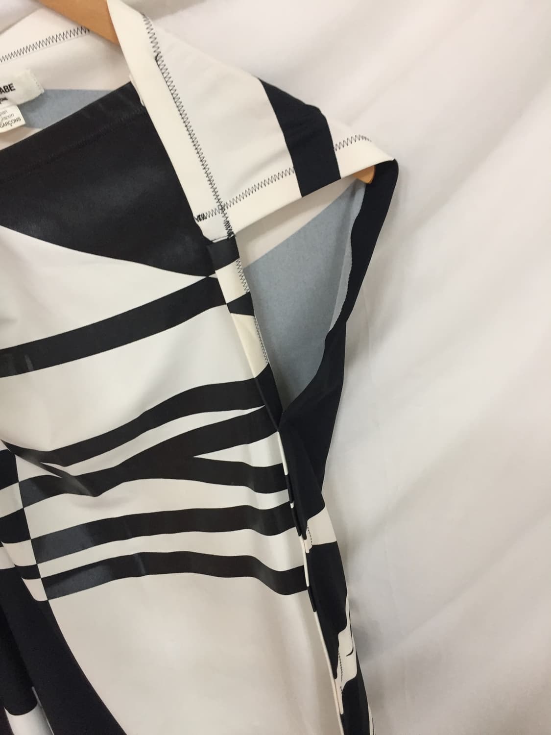 Junya watanabe 기하학 패턴 컷소어 상품이미지3