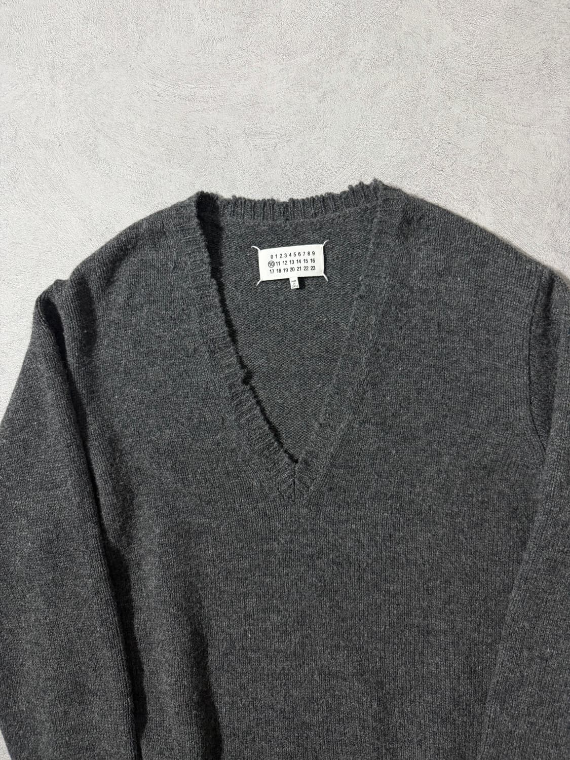 메종 마르지엘라 디스트로이드 울 니트 상품이미지3