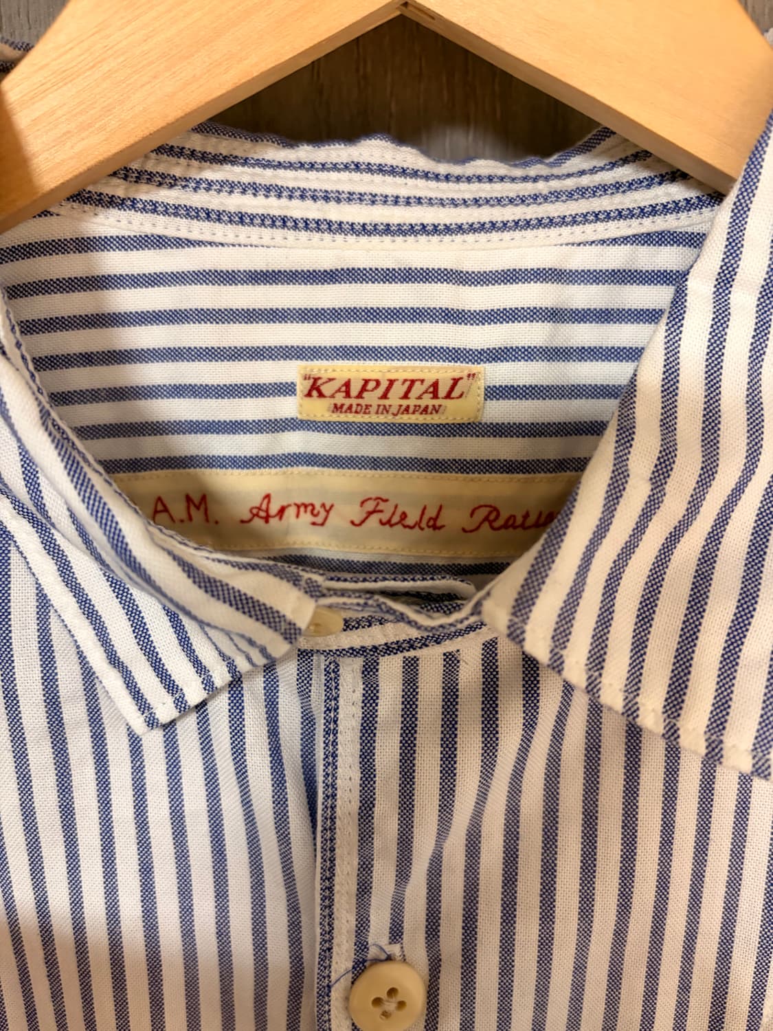 3)캐피탈 스트라이프 셔츠 상품이미지3