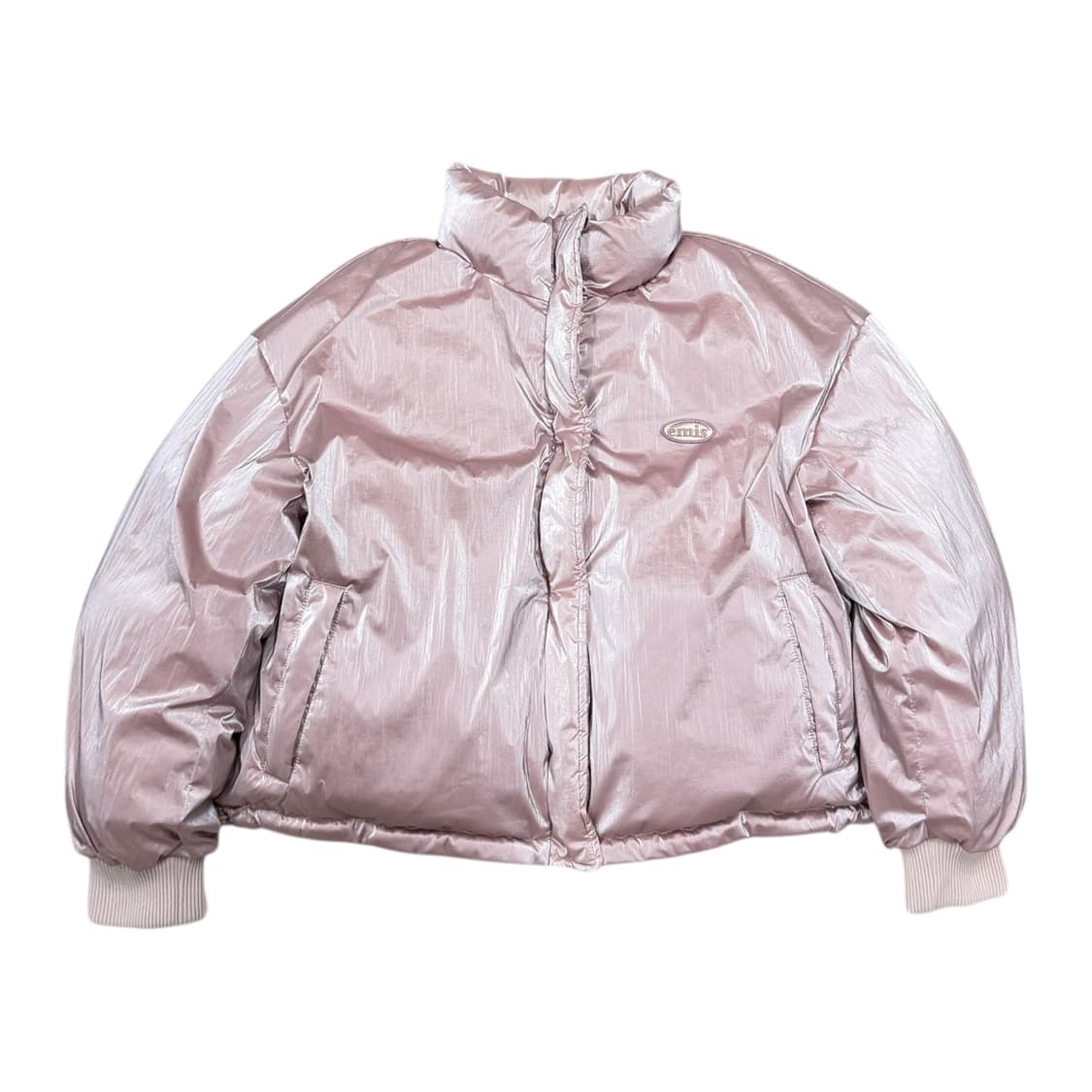 EMIS 이미스 러스터 리버시블 양면 다운 자켓 패딩 핑크 M 상품이미지3