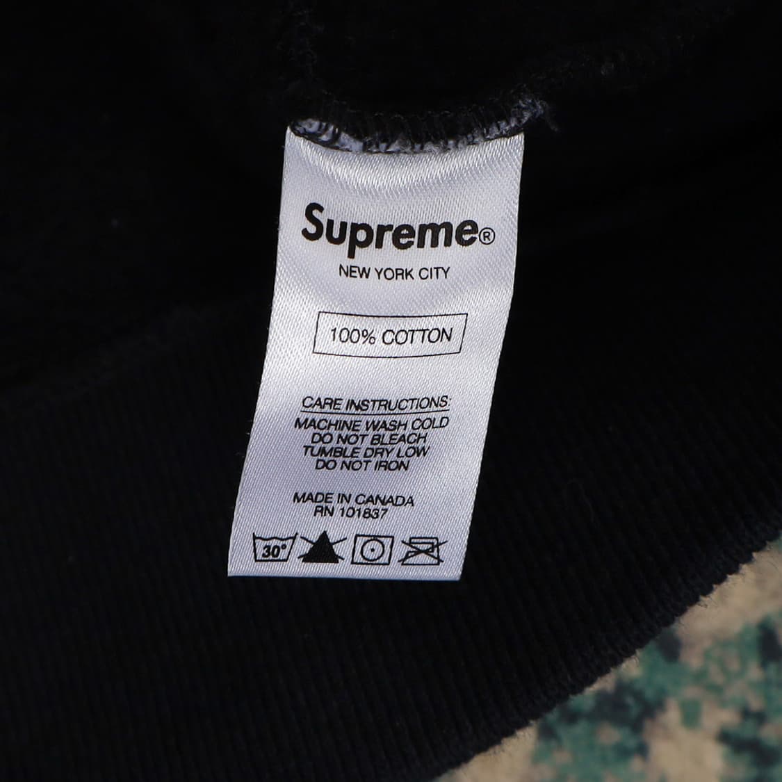 Supreme 슈프림 클래식 로고 투톤 후드티셔츠 L 상품이미지5