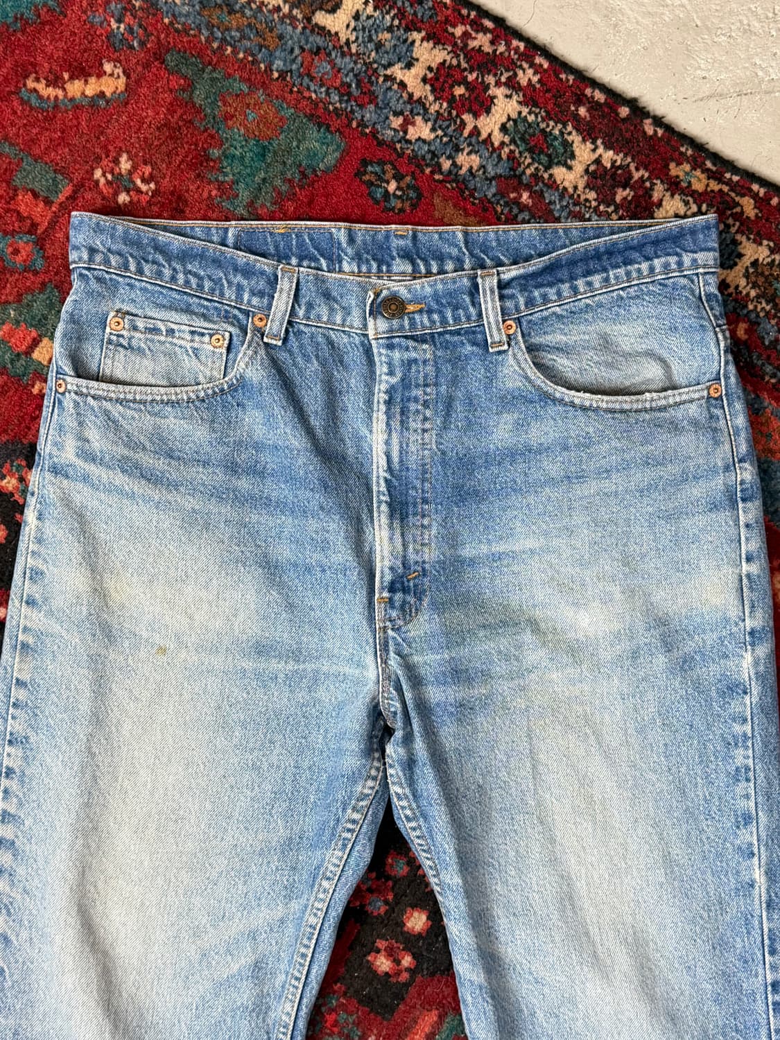 90's USA Made 빈티지 리바이스 517 오렌지탭 부츠컷 상품이미지5