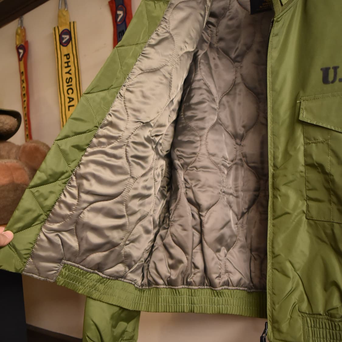 미군 웹자켓 리프로 U.S.N 스텐실 XL (미사용) 상품이미지6