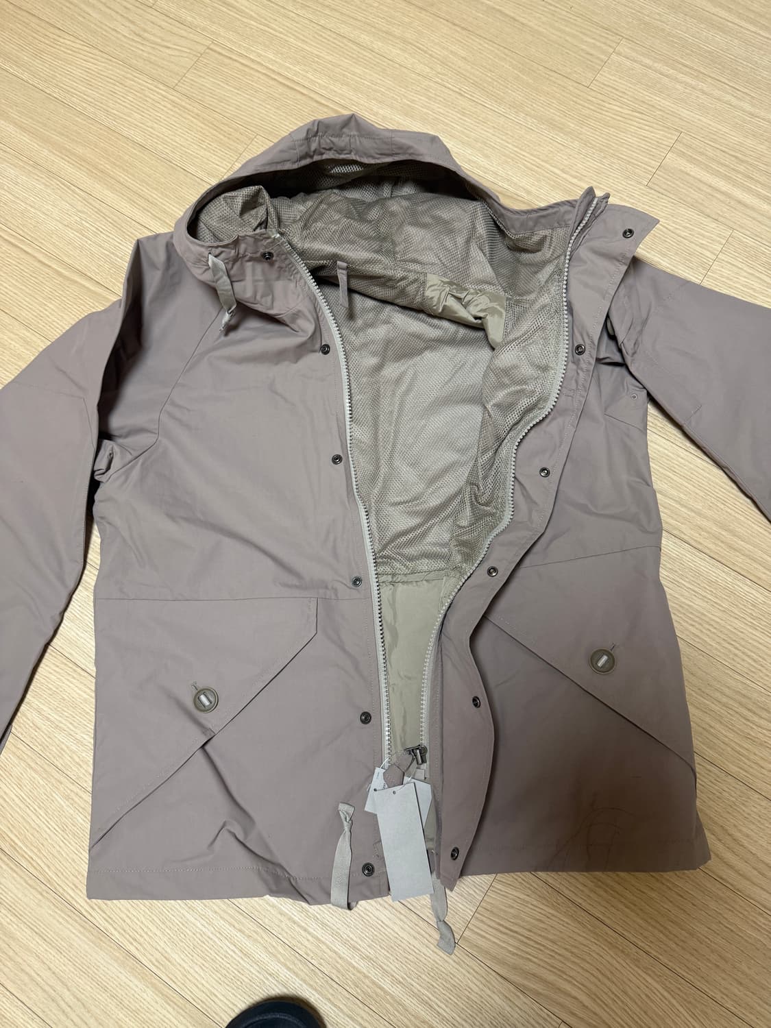 L) 69,000원 올드 빈티지 유니클로 발수자켓 카키 베이지 상품이미지9