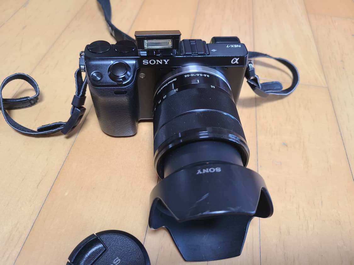 소니 NEX-7 + sel1855 렌즈 (가방 등 포함) 상품이미지6