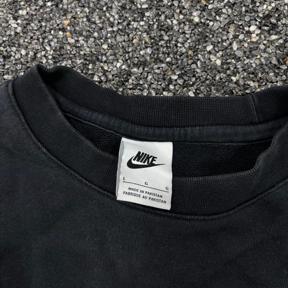 나이키 멀티로고 블랙 맨투맨 상품이미지3