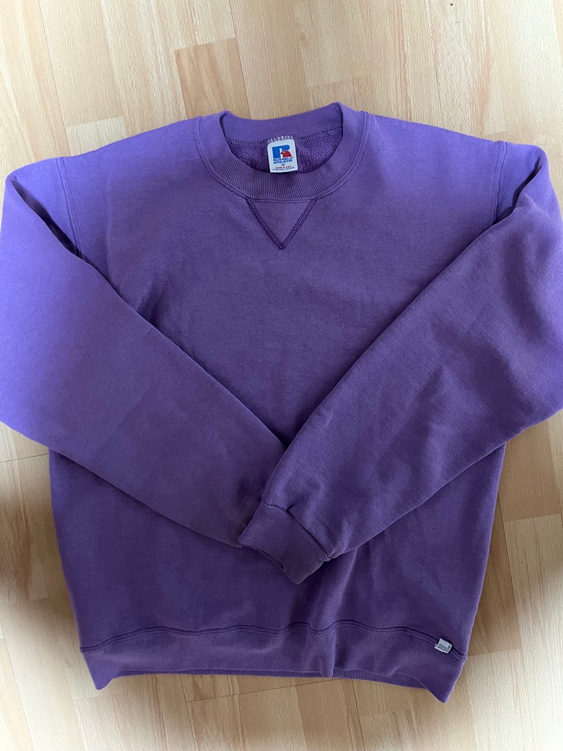 러셀 애슬레틱 90s 빈티지 스웻셔츠 바이올렛 색상 상품이미지1