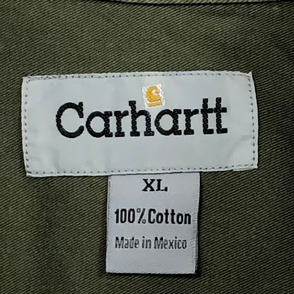 Xxl 칼하트 카키 워크 셔츠 상품이미지3