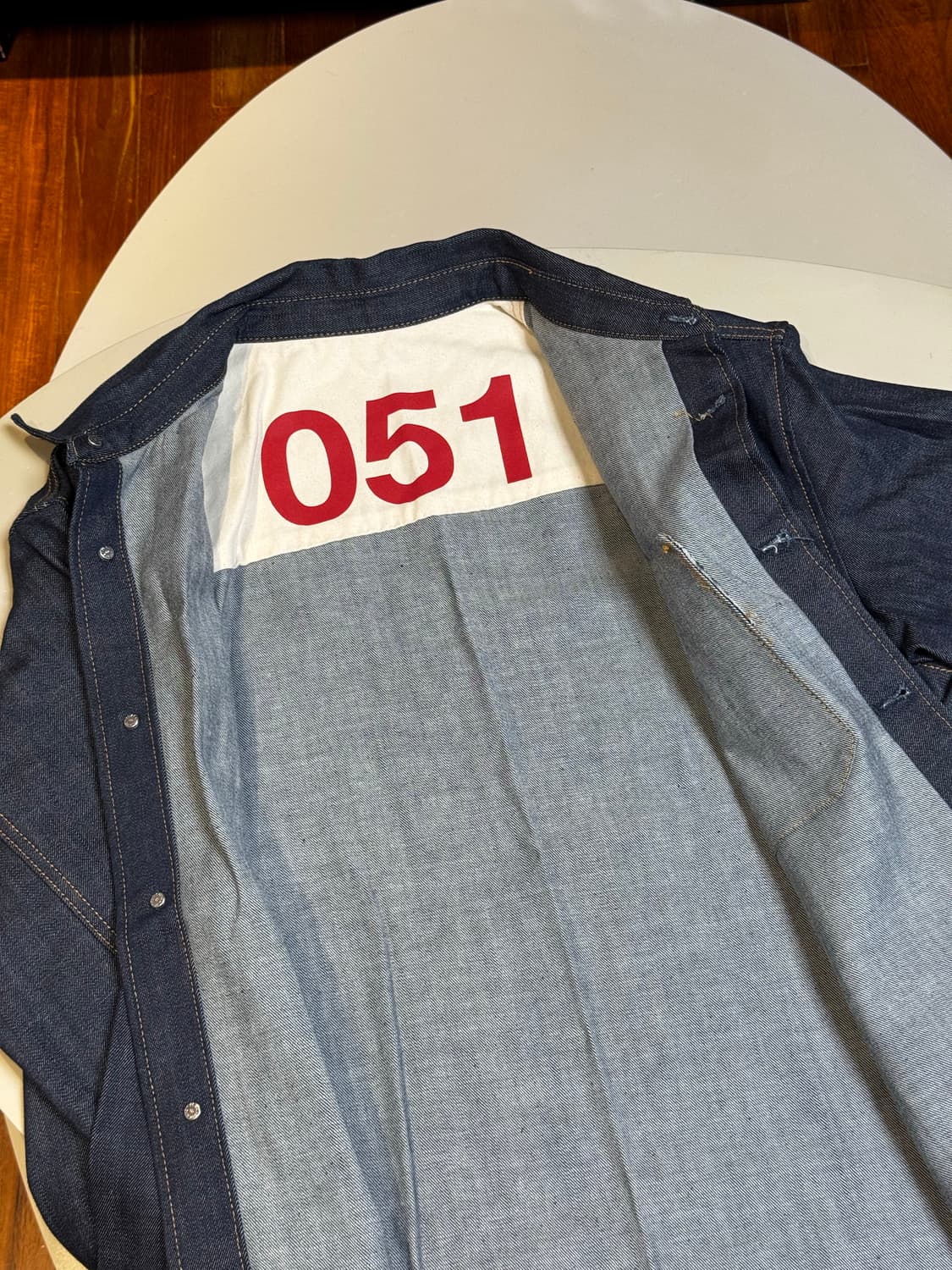 PLAC 깡스타일리스트 콜라보 데님자켓 L 상품이미지2