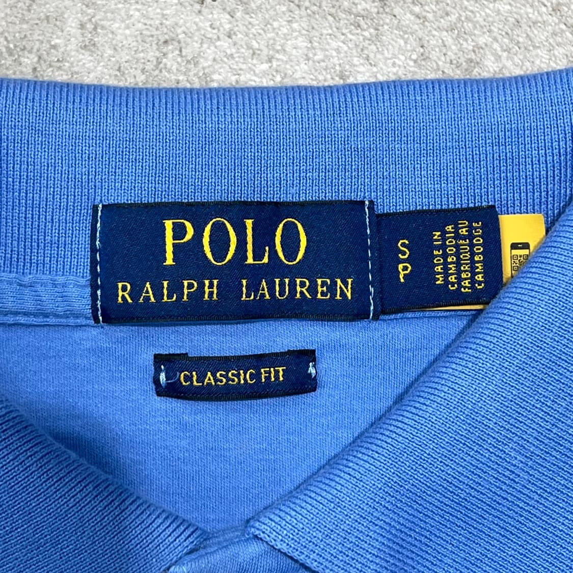 폴로 랄프로렌 신형큐알 반팔카라티 s10826 상품이미지5