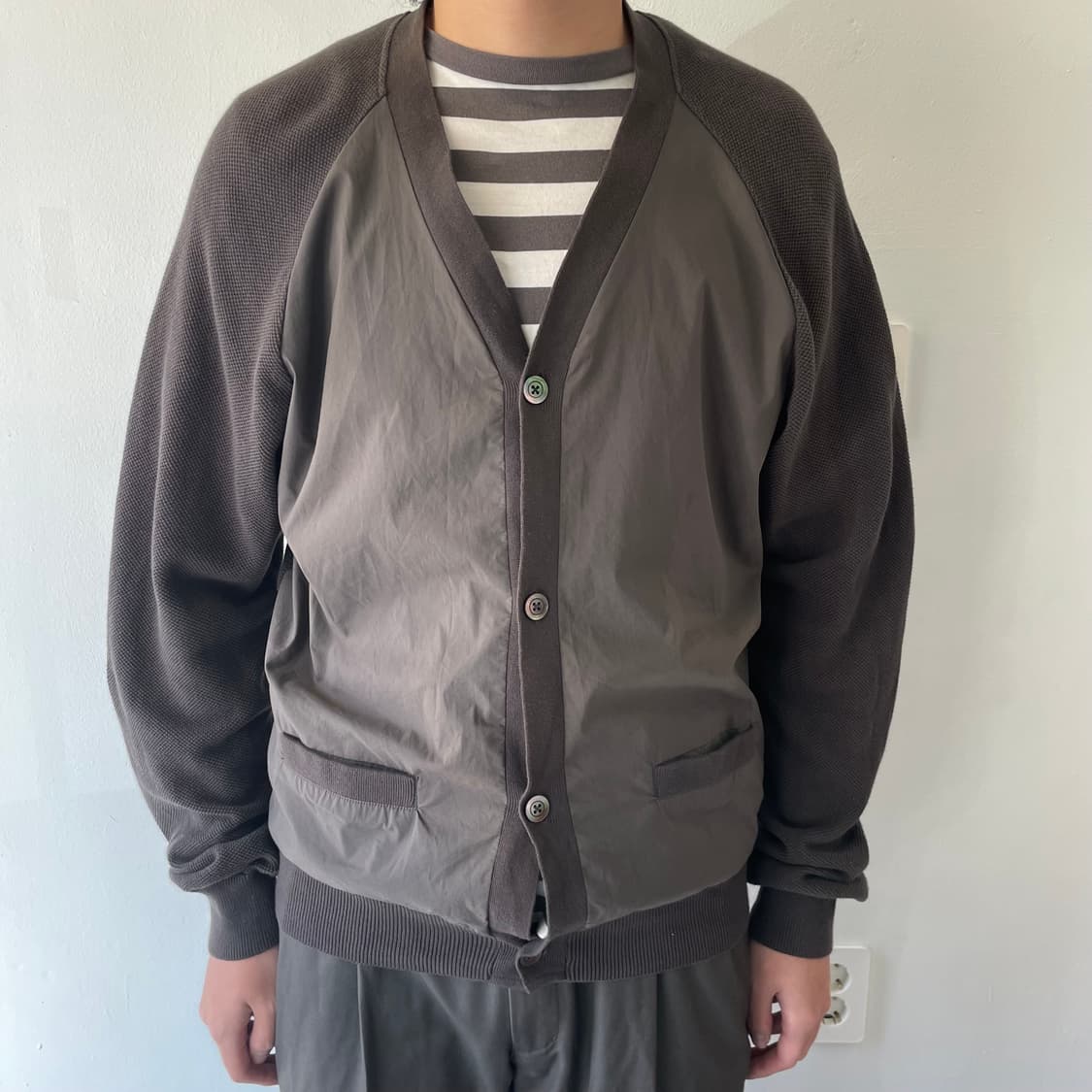 나나미카 하이브리드 가디건 상품이미지1