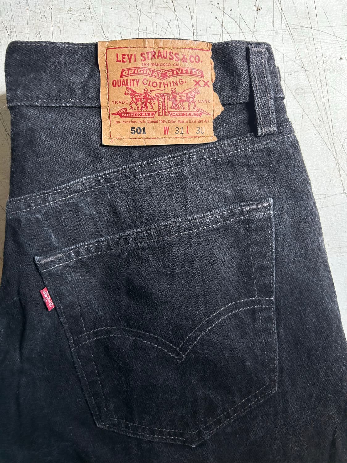 90’s Levis 501 black 상품이미지5