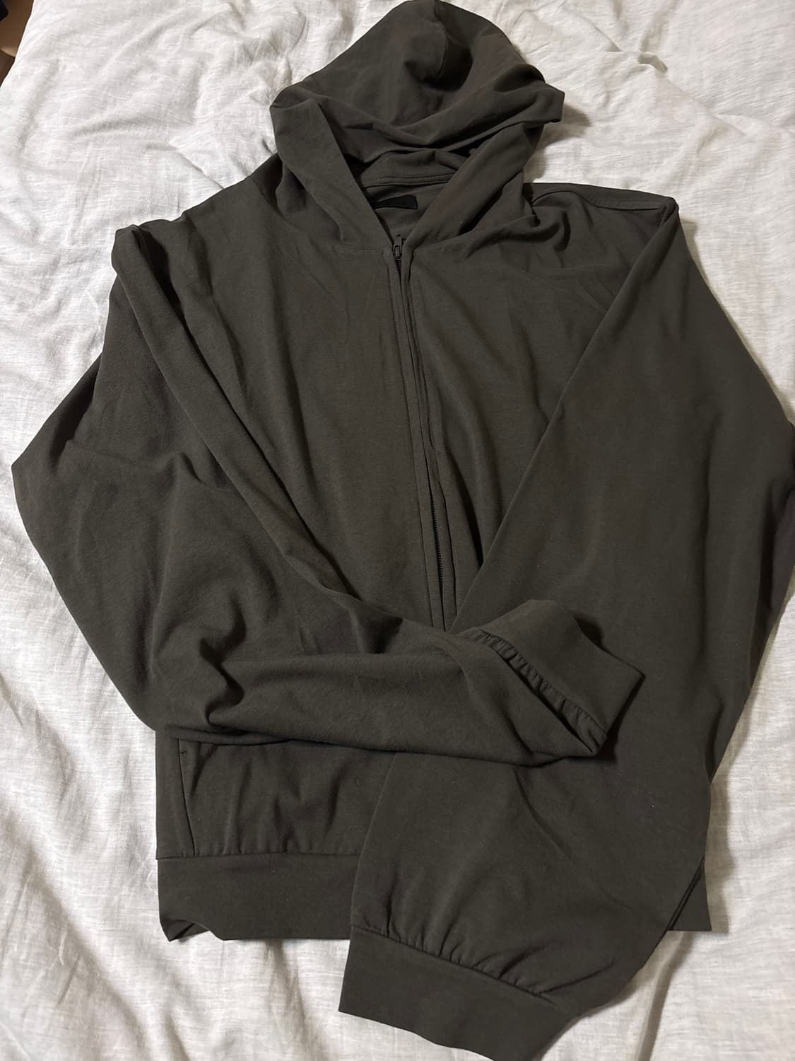 [4] 머듈 라운지 후드집업 올리브 상품이미지2