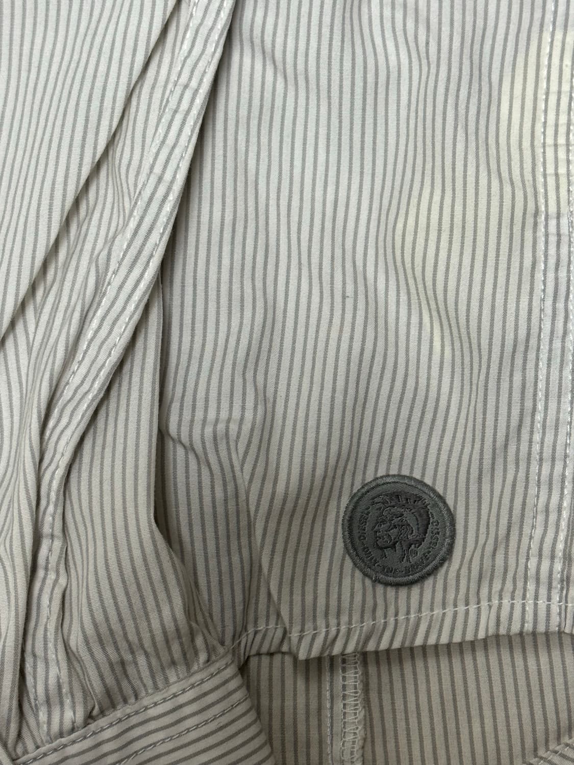 디젤 스트라이프 긴팔 셔츠 XL 상품이미지4