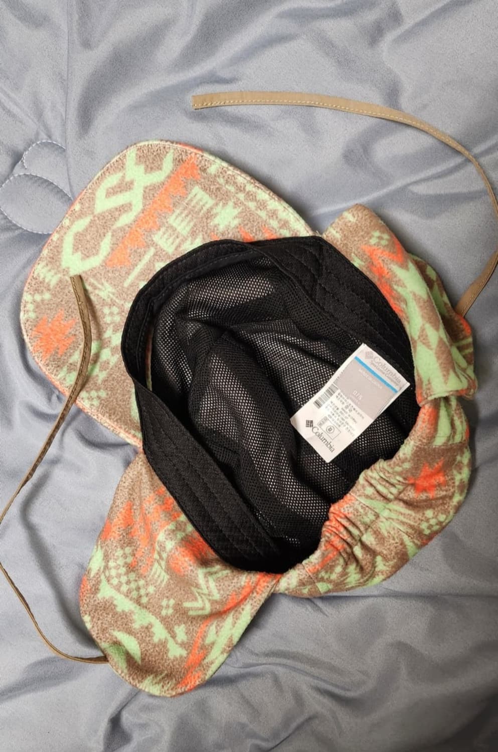 Columbia Pattern Ear Flap Cap 상품이미지4