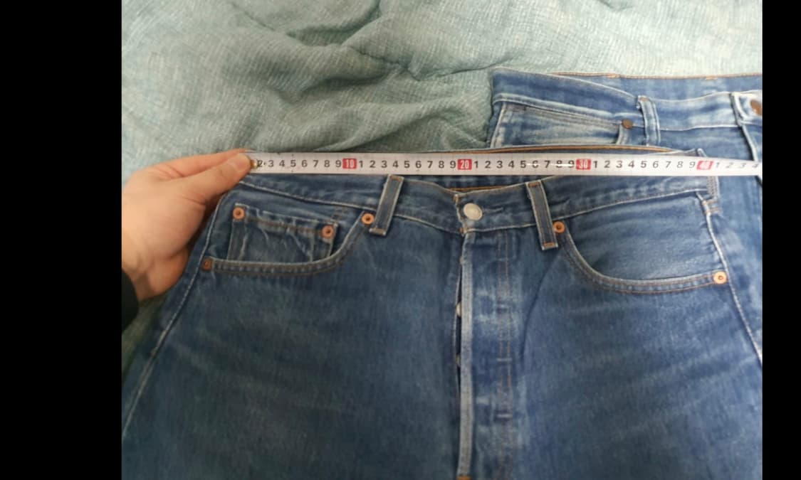 00년 리바이스 501 멕시코제 32x32린스드 판매합니다. 상품이미지6