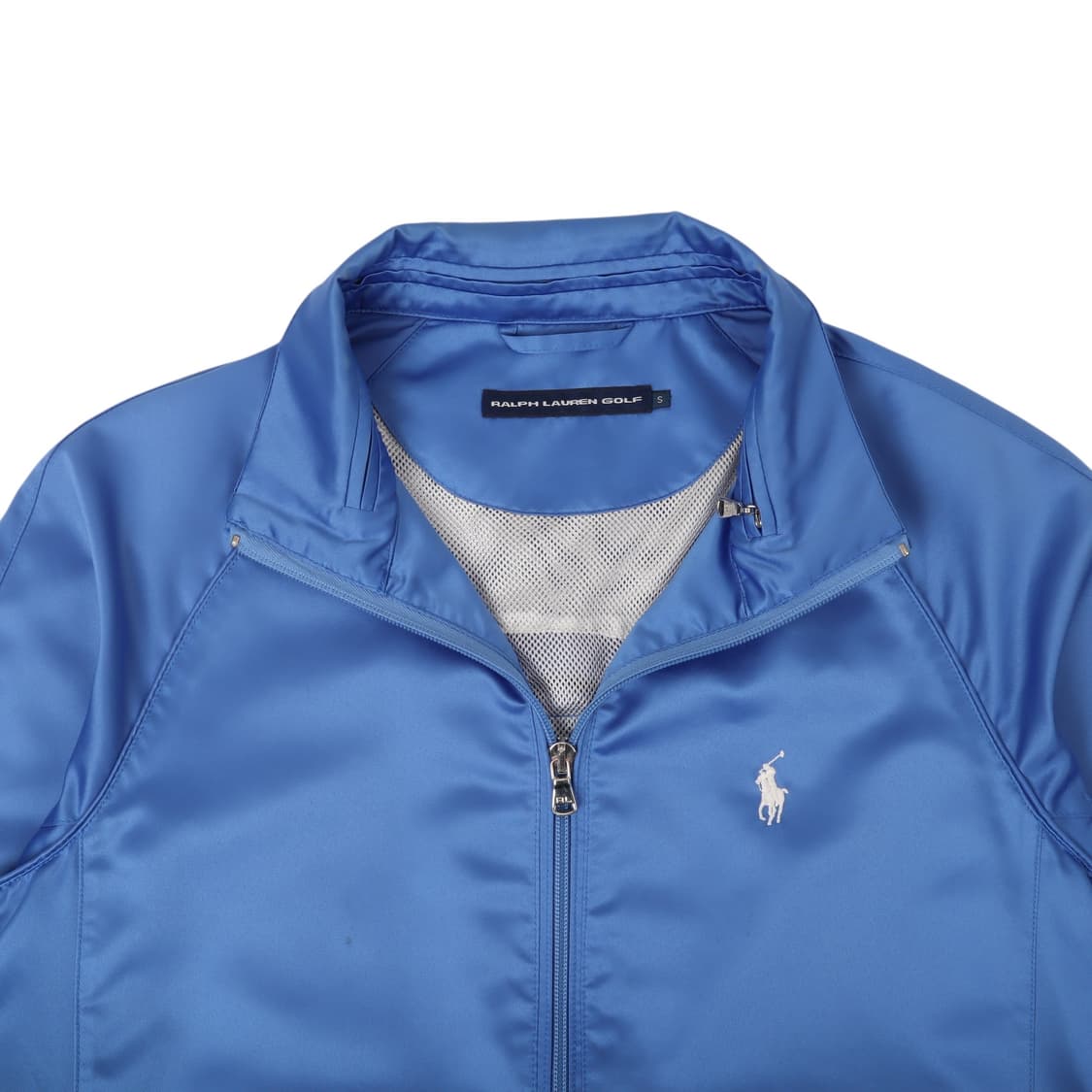 폴로 랄프로렌 골프 폴리 새틴 블루종 슬림핏 자켓 상품이미지2