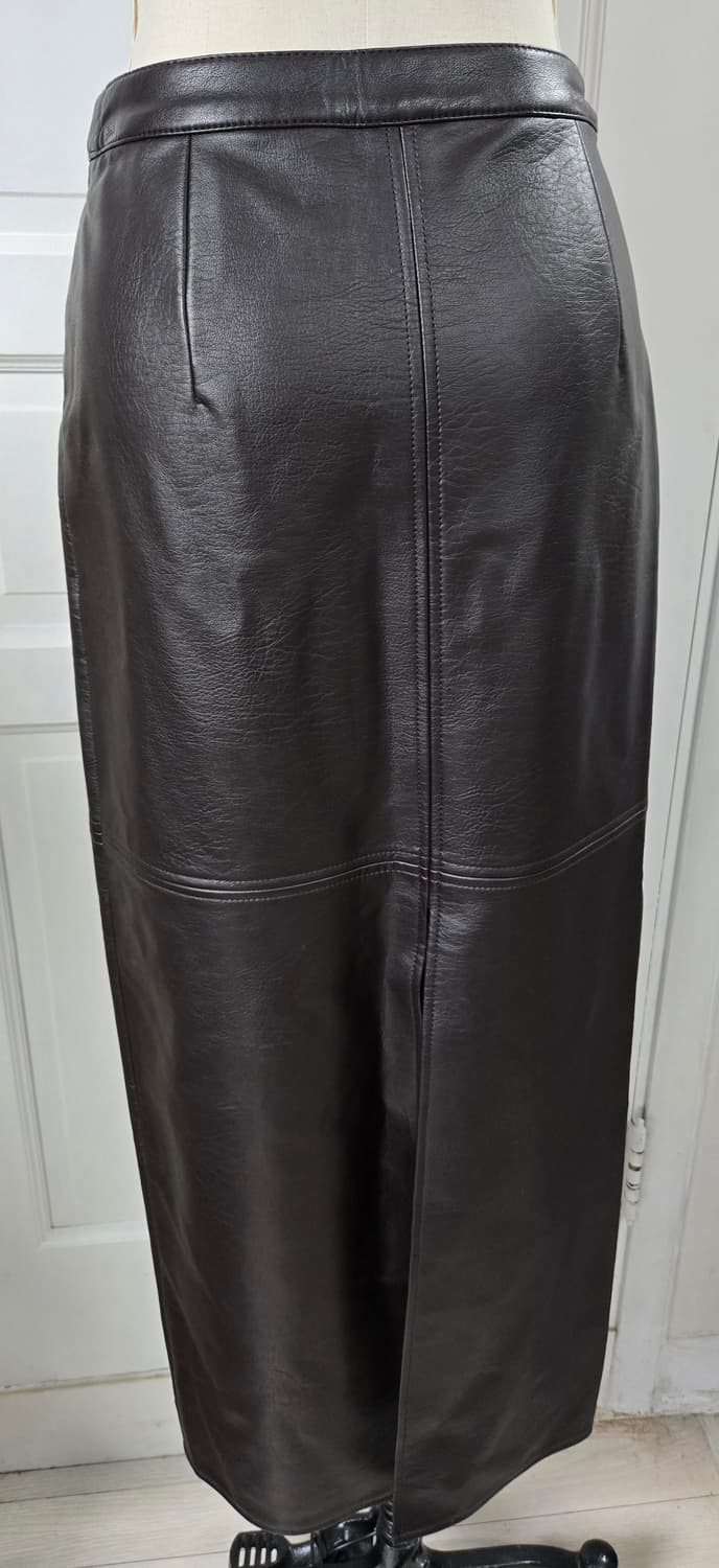 마쥬 알파카니트/앳코너 레더스커트 상품이미지8