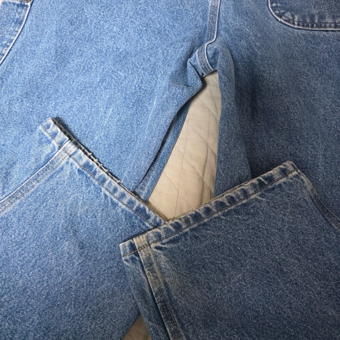 [36X30] 빈티지 칼하트 더블니 데님 B73 DST 굿컨디션 상품이미지6