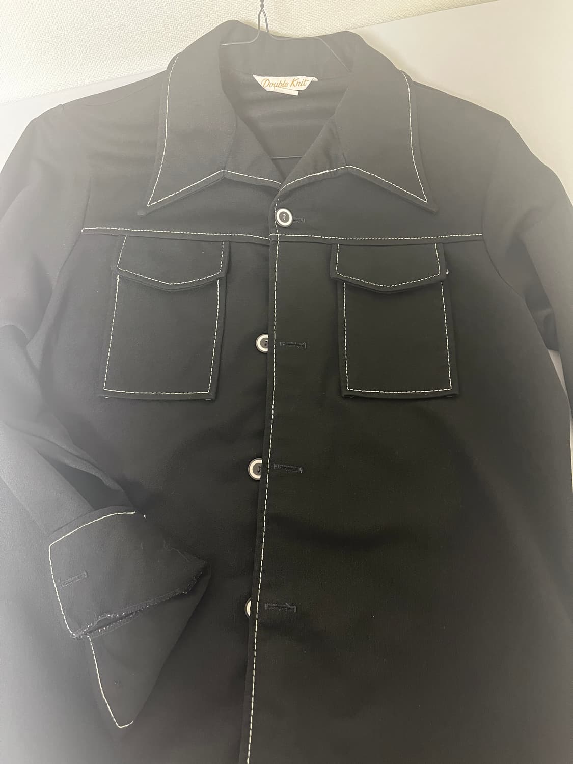 더블 니트 셔츠 상품이미지1