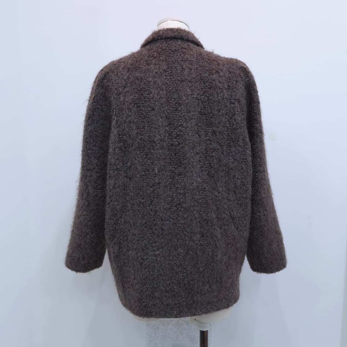 빈티지 울 브클레 더블 자켓형 코트 상품이미지9