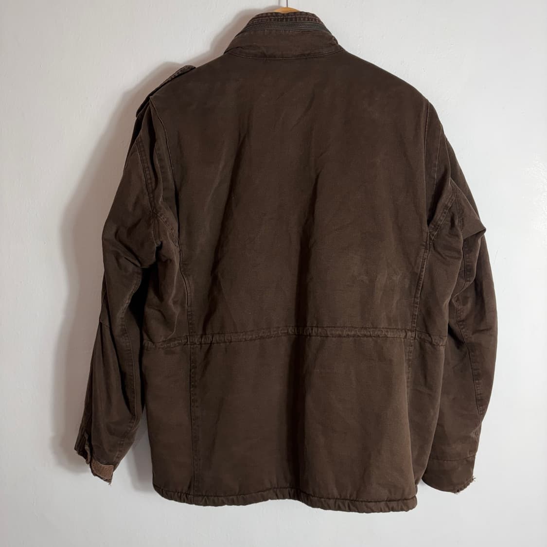 00s 아베크롬비 브라운 빈티지 M-65 야상 자켓(L) 상품이미지2