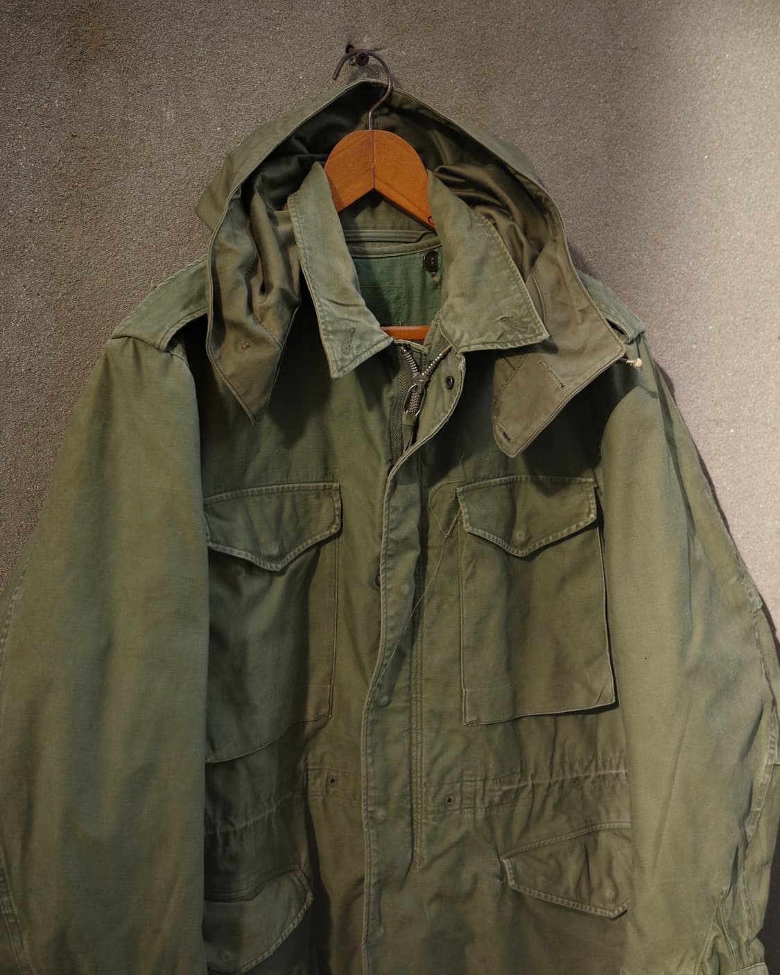 50‘s U.S. Army M-51 필드 자켓,라이닝, M43후드 상품이미지2