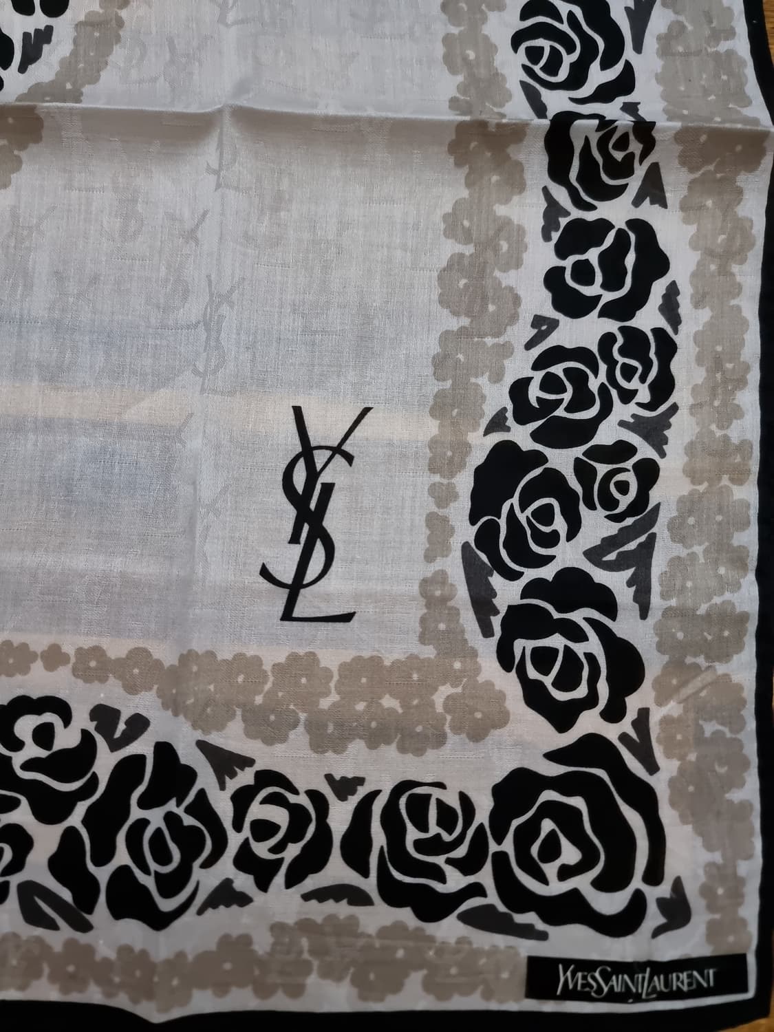입생로랑YSL 로즈 보더  반다나/손수건/스카프 상품이미지3