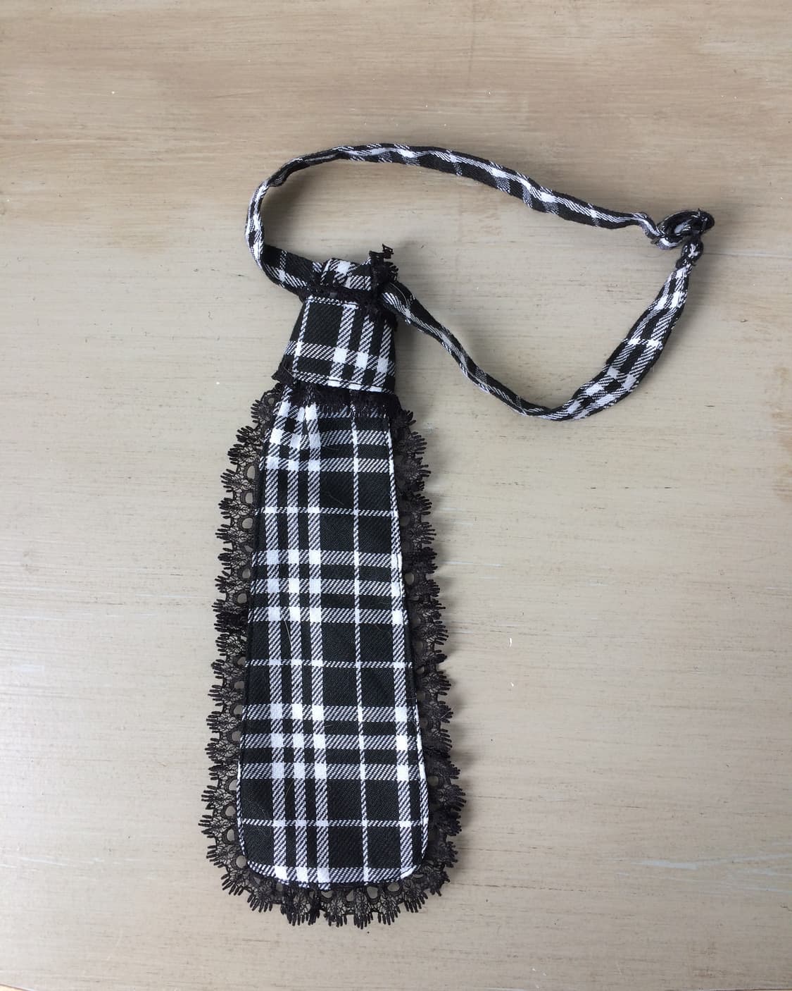 check pattern tie 상품이미지2